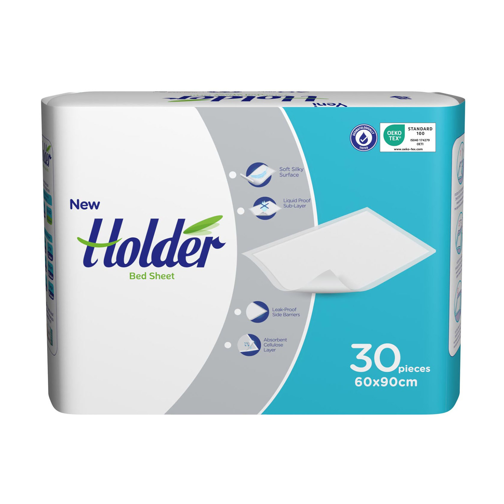 Пелюшки Holder Bed Sheet, 60*90 см, 30 шт